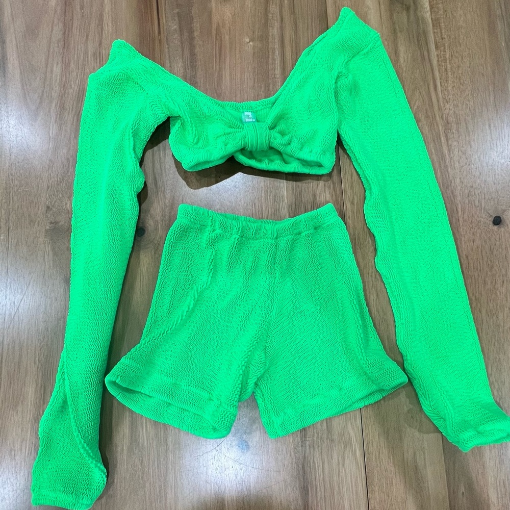 Rielli swim Maldives shorts and Baja sleeve top